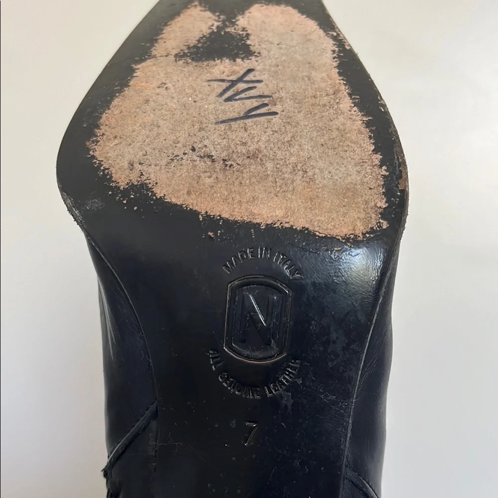 Italian Genuine Leather Boots - Picture 2 of 5